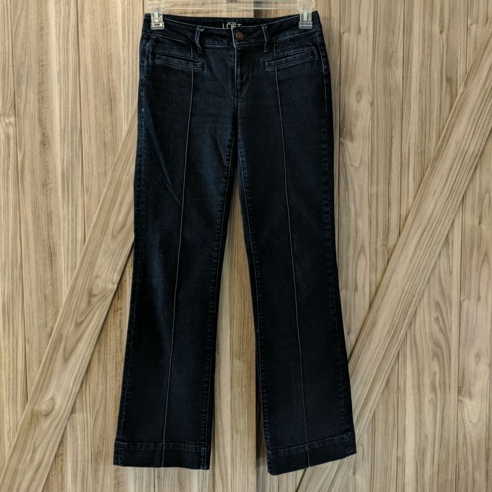 Loft Curvy Women's Jeans Size 0 - Dark Wash